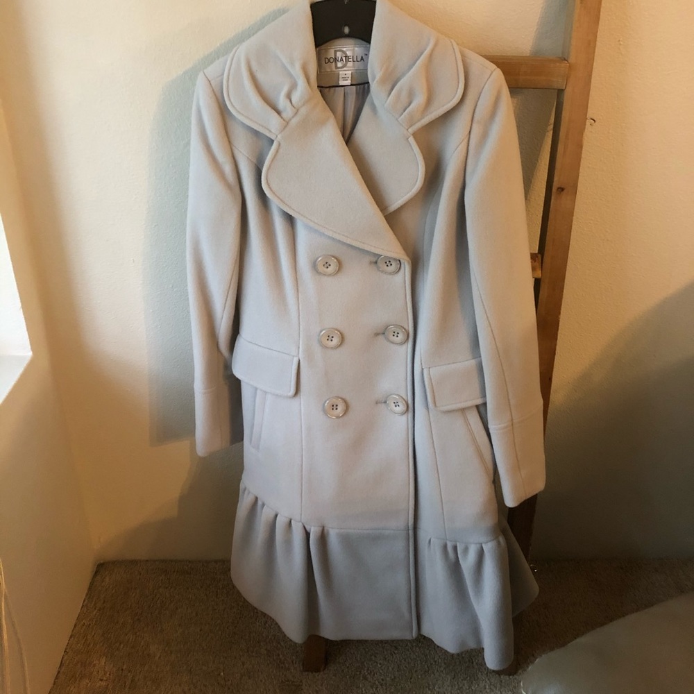 Victoria Secret Donatella coat Dove Grey